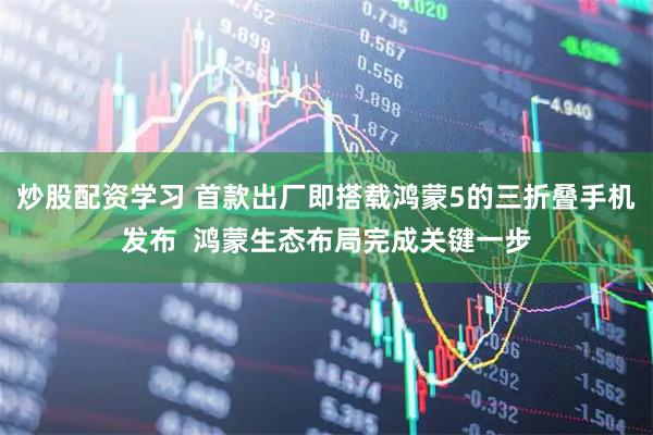 炒股配资学习 首款出厂即搭载鸿蒙5的三折叠手机发布  鸿蒙生态布局完成关键一步