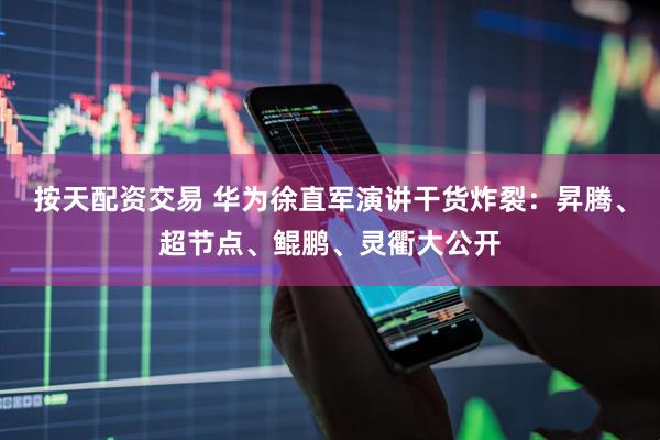 按天配资交易 华为徐直军演讲干货炸裂：昇腾、超节点、鲲鹏、灵衢大公开