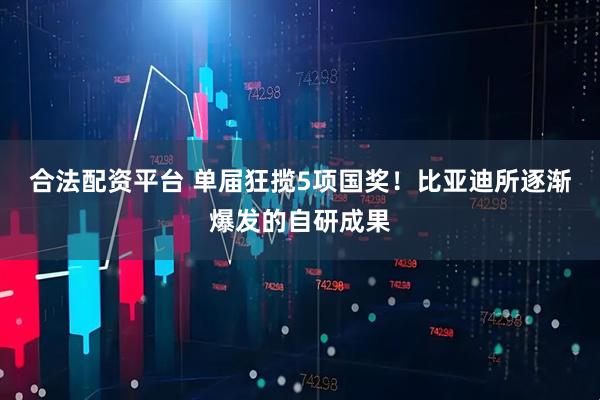 合法配资平台 单届狂揽5项国奖！比亚迪所逐渐爆发的自研成果